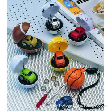 R/C Mini Ball Vest-Pocket CAR with beautiful package such as football